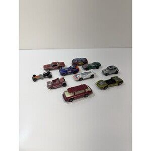 10 VINTAGE REDLINE HOT WHEELS CARS LOT FOR PARTS OR RESTORE